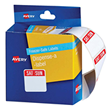 Avery Label Dispenser SAT/SUNDAY Freezer Safe 24x24mm 100 Pack